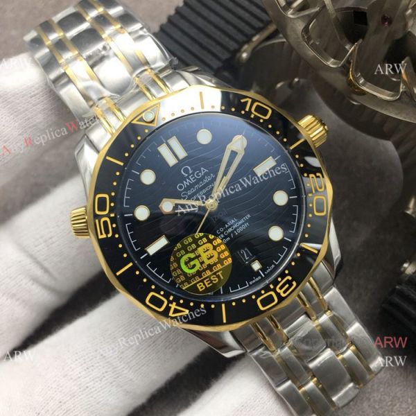 GB Factory Omega Diver 300M James Bond Watch Replica with Omega 8800 Movement GB Factory Omega Diver 300M James Bond Watch Replica with Omega 8800 Movement