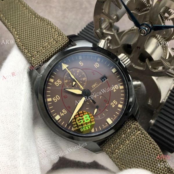 (GB) Swiss Replica IWC Big Pilots Top Gun Miramar Watch IW389002 (GB) Swiss Replica IWC Big Pilots Top Gun Miramar Watch IW389002