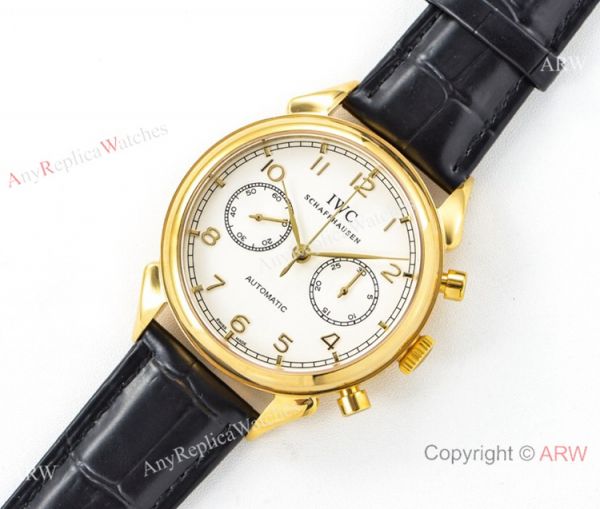 Swiss Replica IWC Portuguese 7750 Watch Gold Case 2019 New Swiss Replica IWC Portuguese 7750 Watch Gold Case 2019 New