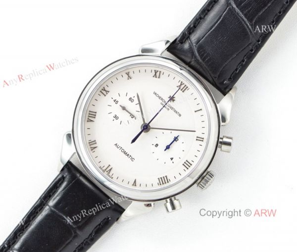 Swiss Grade Copy Vacheron Constantin Geneve White Dial Watch 7750 Movement Swiss Grade Copy Vacheron Constantin Geneve White Dial Watch 7750 Movement