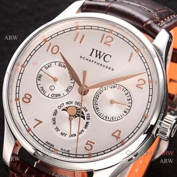 2020 New! Copy IWC Portugieser Perpetual Calendar White Dial Watches 2020 New! Copy IWC Portugieser Perpetual Calendar White Dial Watches
