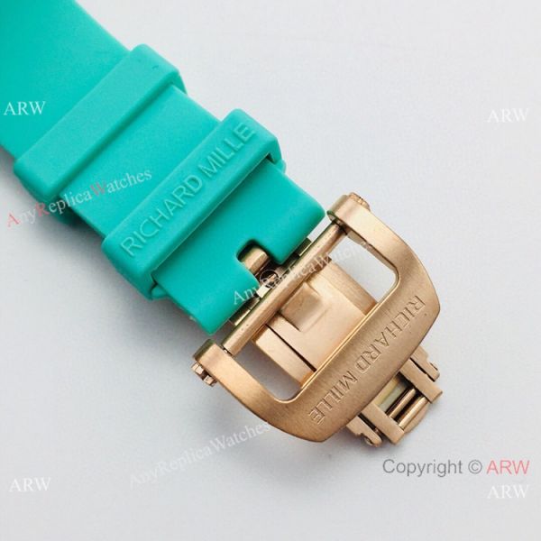 VS Factory Richard Mille AAA RM 07-03 Marshmallow BonBon Watch Green Rubber Strap VS Factory Richard Mille AAA RM 07-03 Marshmallow BonBon Watch Green Rubber Strap