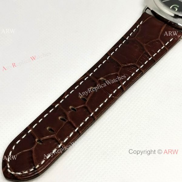 AAA Replica Panerai Radiomir 8 Days 45mm Watch Black Dial Red Leather Strap AAA Replica Panerai Radiomir 8 Days 45mm Watch Black Dial Red Leather Strap