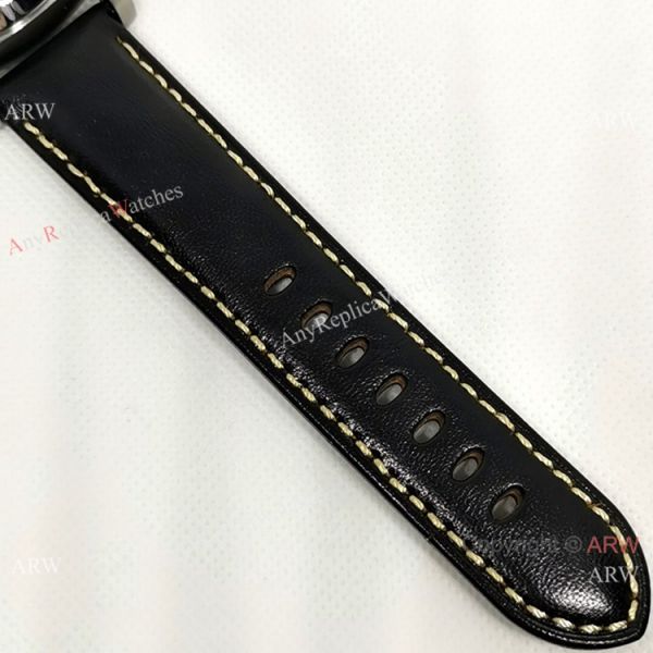 Officine Luminor GMT PAM00441 Watch Black Dial Black Leather Strap Officine Luminor GMT PAM00441 Watch Black Dial Black Leather Strap