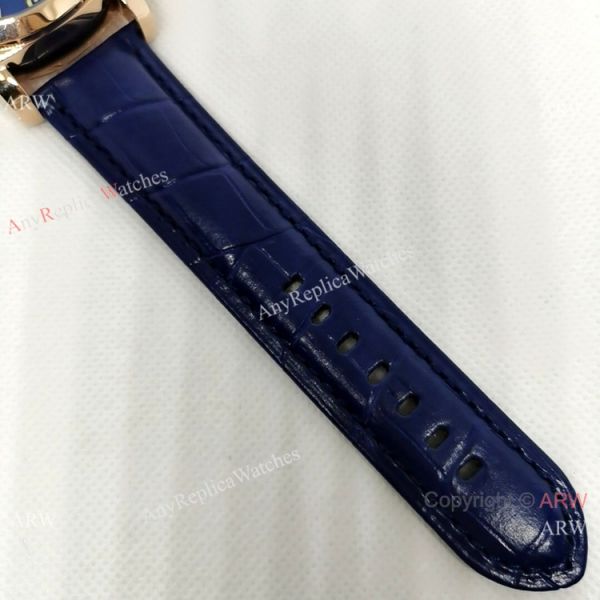Replica Officine Panerai Luminor Watch 44MM Rose Gold Blue Dial Replica Officine Panerai Luminor Watch 44MM Rose Gold Blue Dial