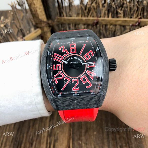 New Copy Franck Muller Vanguard Classical &8216;Crazy Hours Watch Carbon Case New Copy Franck Muller Vanguard Classical &8216;Crazy Hours Watch Carbon Case