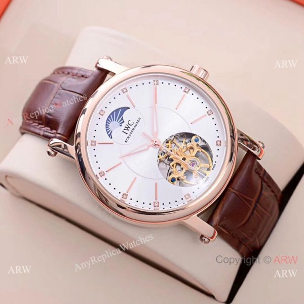 Copy IWC Schaffhausen Tourbillon Moon Face Watches 42mm Low Price Copy IWC Schaffhausen Tourbillon Moon Face Watches 42mm Low Price