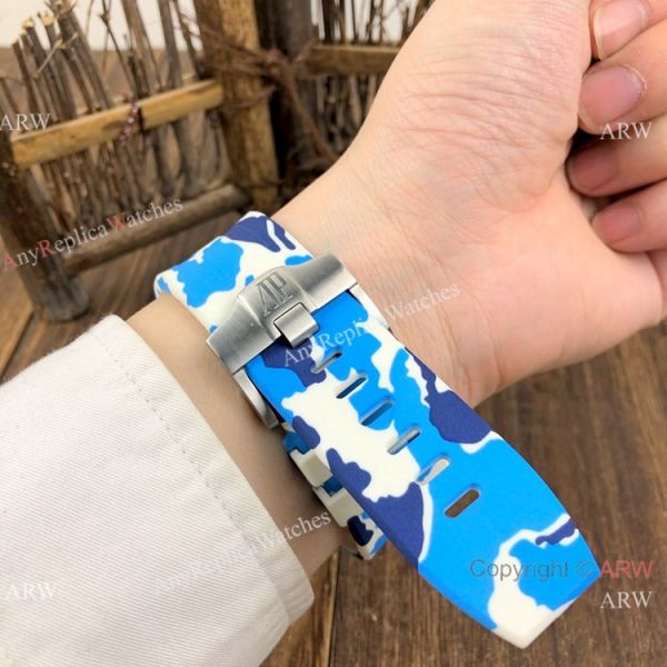 Copy Audemars Piguet Royal Oak Offshore Blue Camouflage Watches Copy Audemars Piguet Royal Oak Offshore Blue Camouflage Watches