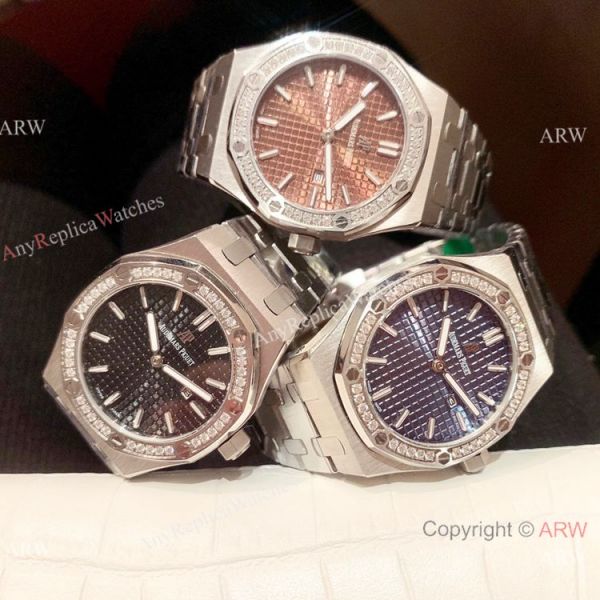 Copy Audemars Piguet Royal Oak Lady Watches SS Diamond Bezel Copy Audemars Piguet Royal Oak Lady Watches SS Diamond Bezel