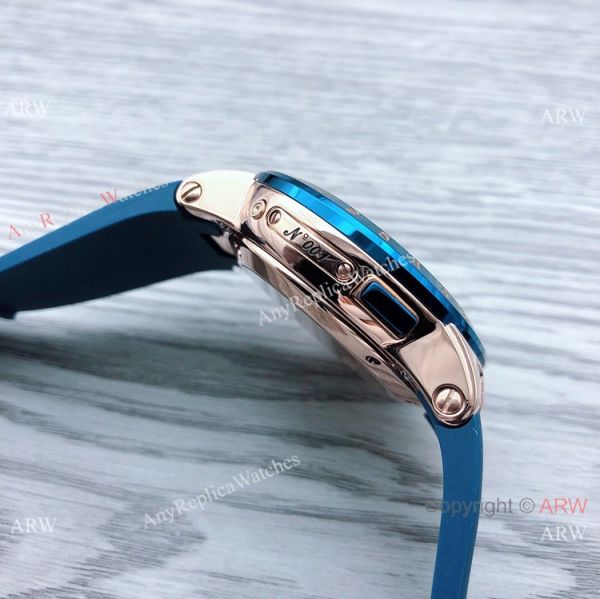 Ulysse Nardin GMT Perpetual Blue Bezel Rose Gold Men Watches Ulysse Nardin GMT Perpetual Blue Bezel Rose Gold Men Watches