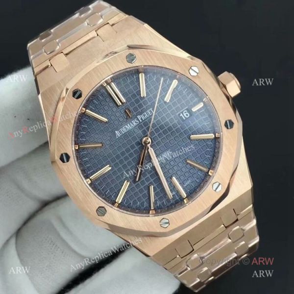 BF Factory Swiss Made Audemars Piguet Replica Watch 15400 Rose Gold Blue Dial BF Factory Swiss Made Audemars Piguet Replica Watch 15400 Rose Gold Blue Dial