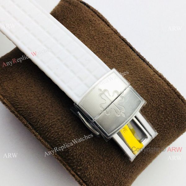 PFF Factory Patek Aquanaut Luce Quartz Watch Diamond Bezel Rubber Strap PFF Factory Patek Aquanaut Luce Quartz Watch Diamond Bezel Rubber Strap