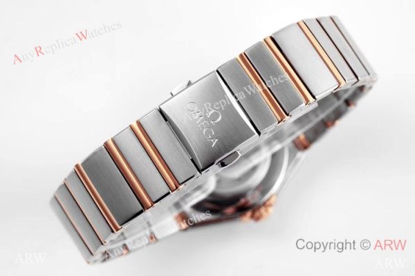 NEW! Swiss Replica Omega Constellation Two Tone Rose Gold Watch 28mm Quartz NEW! Swiss Replica Omega Constellation Two Tone Rose Gold Watch 28mm Quartz