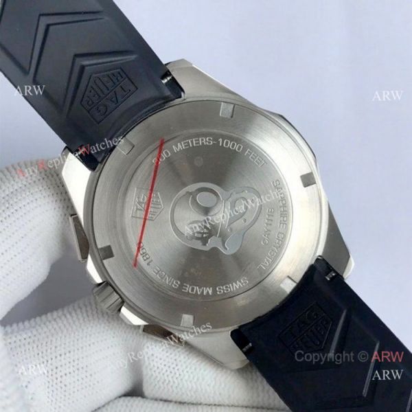 Tag Heuer Aquaracer Chronograph Watches Black Dial Rubber Strap Tag Heuer Aquaracer Chronograph Watches Black Dial Rubber Strap