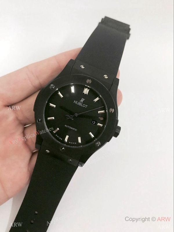 Newst Style Hublot Big Bang Limited Edition Watch Replica All Black Newst Style Hublot Big Bang Limited Edition Watch Replica All Black