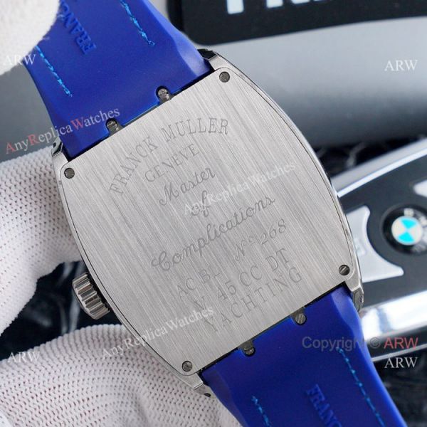 Clone Franck Muller Vanguard Yachting Automatic Watches Ss White Dial Clone Franck Muller Vanguard Yachting Automatic Watches Ss White Dial