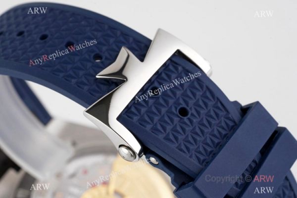 Swiss Copy Vacheron Constantin Overseas Chronograph 5500V Watch Blue Face Swiss Copy Vacheron Constantin Overseas Chronograph 5500V Watch Blue Face