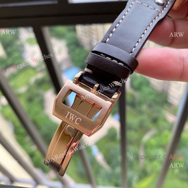 Copy IWC Pilot Mark XVIII Watches Rose Gold Blue Dial 44mm Copy IWC Pilot Mark XVIII Watches Rose Gold Blue Dial 44mm