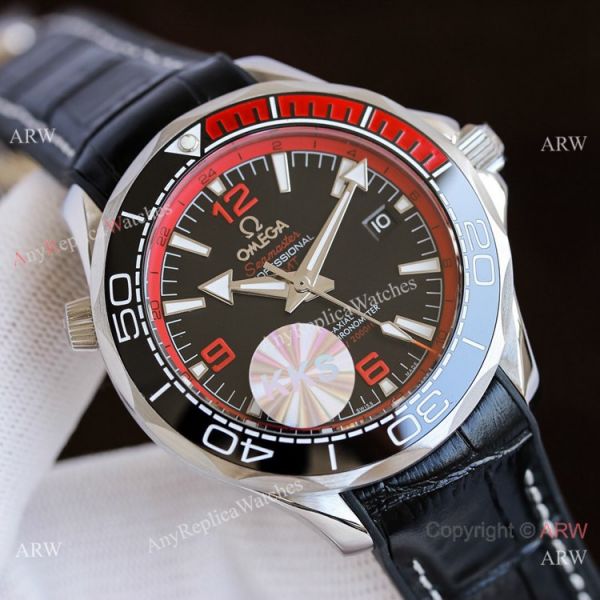 Best Quality Omega Seamaster Planet Ocean Automatic Watches Gray Face Best Quality Omega Seamaster Planet Ocean Automatic Watches Gray Face