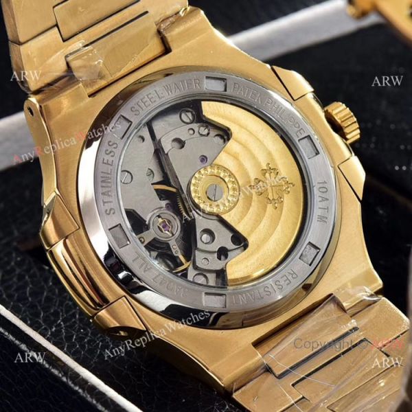 Patek Philippe Power Reserve Moonphase Copy Watches All Gold 40mm Patek Philippe Power Reserve Moonphase Copy Watches All Gold 40mm