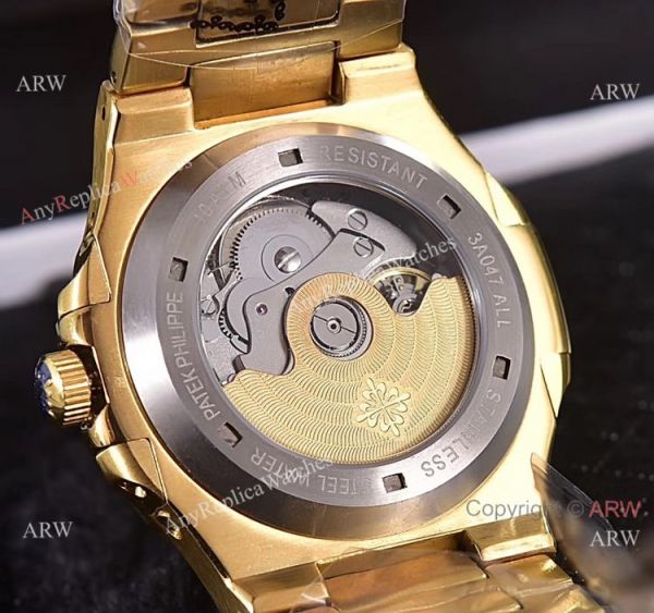 Knockoff Patek Philippe 5740 Nautilus Yellow Gold Engraving 40mm Knockoff Patek Philippe 5740 Nautilus Yellow Gold Engraving 40mm