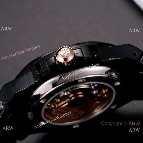Knockoff Patek Philippe Nautilus All Black Watches Blue Gradient Dial Knockoff Patek Philippe Nautilus All Black Watches Blue Gradient Dial