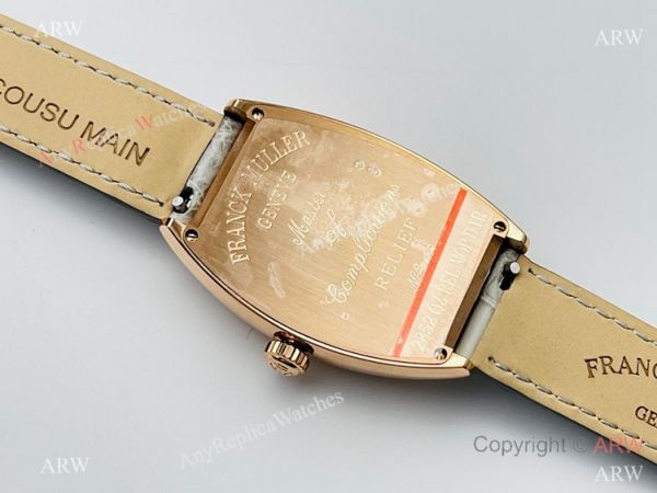 Highest Quality Copy Franck Muller Lady Cintree Curvex Rose Gold Watches Swiss Quartz Highest Quality Copy Franck Muller Lady Cintree Curvex Rose Gold Watches Swiss Quartz