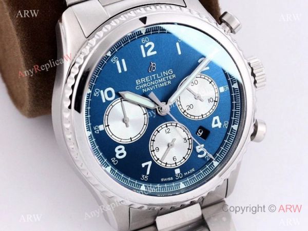2021 New! Swiss Copy Breitling Premier B01 7750 Chronograph Watch Blue Dial Stainless Steel 2021 New! Swiss Copy Breitling Premier B01 7750 Chronograph Watch Blue Dial Stainless Steel
