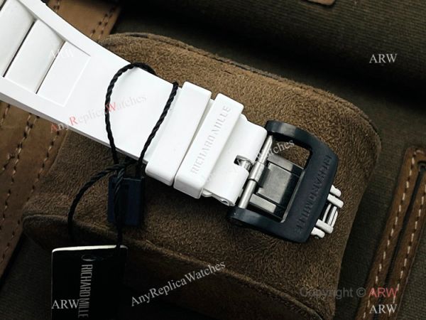 RM Factory 1:1 Replica Richard Mille RM35-02 Rafael Nadal Watch NTPT Case White Rubber Strap RM Factory 1:1 Replica Richard Mille RM35-02 Rafael Nadal Watch NTPT Case White Rubber Strap