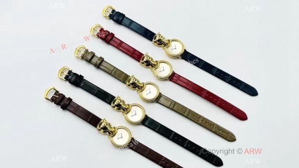 New! Copy Cartier Panthere Gold Diamond Lady Watches Swiss Quartz New! Copy Cartier Panthere Gold Diamond Lady Watches Swiss Quartz