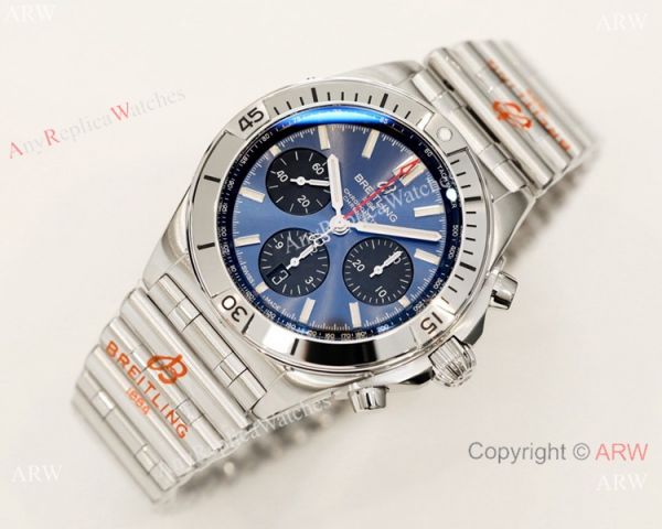 2021 New Brieitling Bullet Bracelet GF Factory Breitling Chronomat Blue Dial Asia7750 Watch 2021 New Brieitling Bullet Bracelet GF Factory Breitling Chronomat Blue Dial Asia7750 Watch