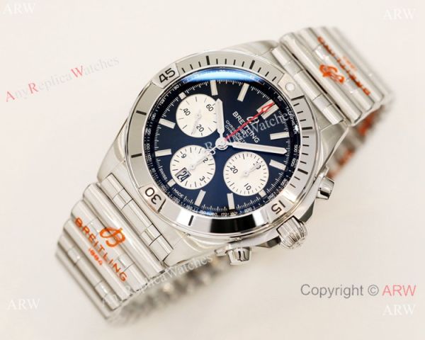 2021 New GF Factory Breitling Chronomat 7750 Watch Black Dial New Band 2021 New GF Factory Breitling Chronomat 7750 Watch Black Dial New Band
