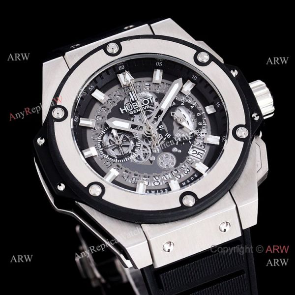 Best Copy Hublot Big Bang King Power VK Chronograph Watch Stainless Steel Best Copy Hublot Big Bang King Power VK Chronograph Watch Stainless Steel