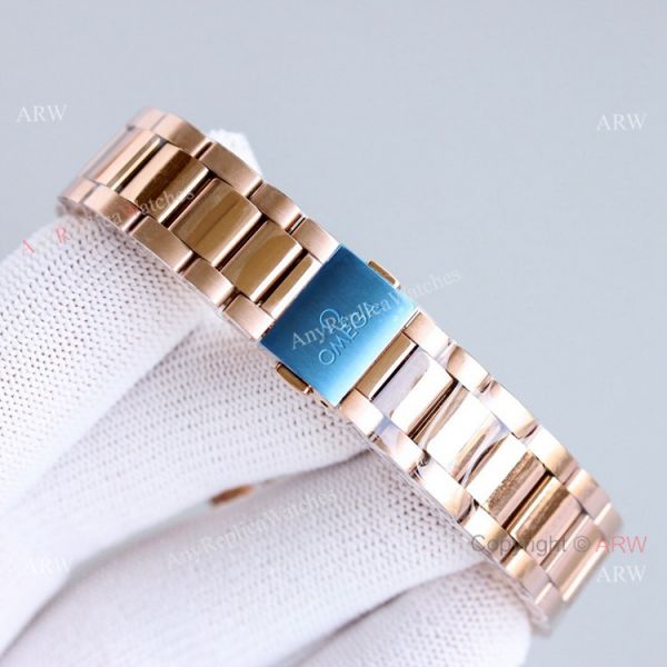 High End Replica Omega Constellation Ladies 34mm Rose Gold Watch With Diamonds High End Replica Omega Constellation Ladies 34mm Rose Gold Watch With Diamonds