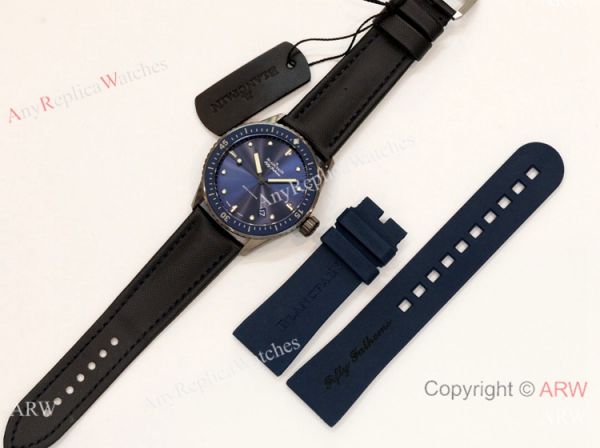 Swiss Grade Replica Blancpain Fifty Fathoms Bathyscaphe GF Factory Cal.1315 Watch Blue Dial Swiss Grade Replica Blancpain Fifty Fathoms Bathyscaphe GF Factory Cal.1315 Watch Blue Dial