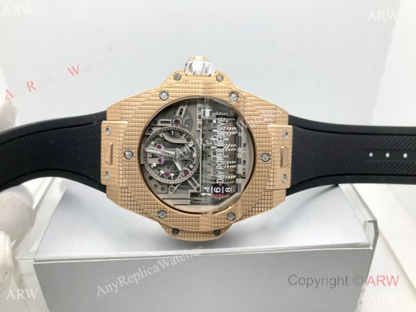 Copy Hublot Big Bang MP-11 Watch Automatic New Rose Gold Case Copy Hublot Big Bang MP-11 Watch Automatic New Rose Gold Case
