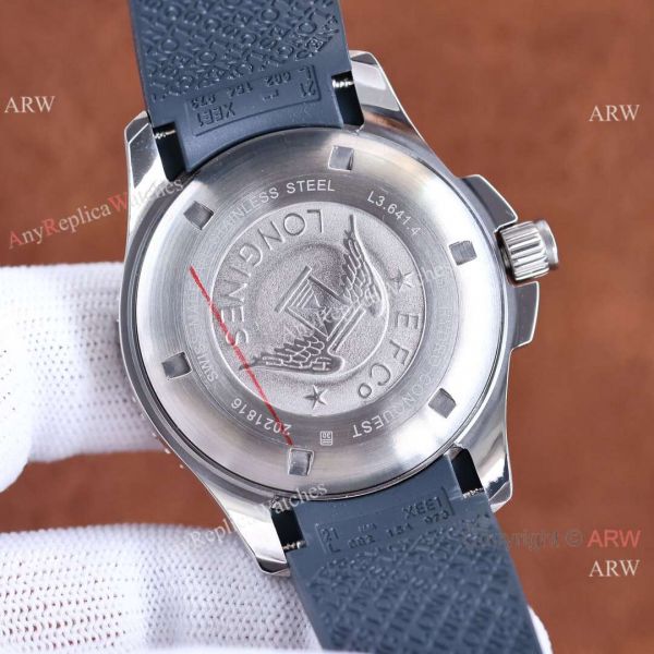 Top Knockoff Longines Hydroconquest Black Rubber Strap Watch 41mm For Men Top Knockoff Longines Hydroconquest Black Rubber Strap Watch 41mm For Men