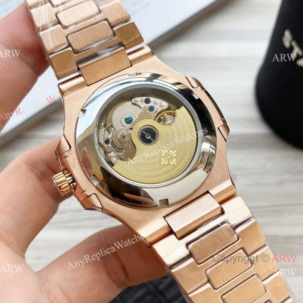 New Clone Patek Philippe Nautilus Annual Calendar Watch Baby Blue Face with Diamonds New Clone Patek Philippe Nautilus Annual Calendar Watch Baby Blue Face with Diamonds
