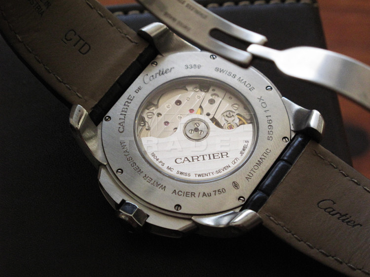 Cartier Calibre W7100039 Steel and 18k Rose Gold Automatic Self-Winding Cartier Calibre W7100039 Steel and 18k Rose Gold Automatic Self-Winding