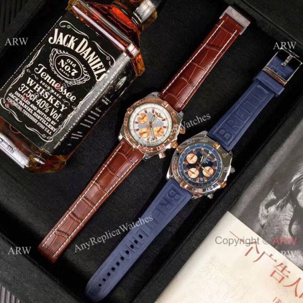 High Quality Breitling Chronomat 01 Watch Rose Gold Sub-dials High Quality Breitling Chronomat 01 Watch Rose Gold Sub-dials