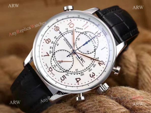 Newest Fake IWC Portugieser Rattrapante IW371215 SS Blue Markers Watch 41mm Newest Fake IWC Portugieser Rattrapante IW371215 SS Blue Markers Watch 41mm