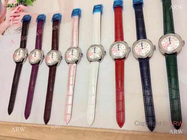 Japan Quartz Replica Cle de Cartier Lady Watch Rose Gold Pink Version Japan Quartz Replica Cle de Cartier Lady Watch Rose Gold Pink Version