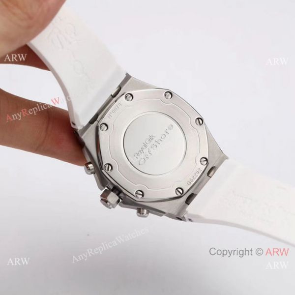 Audemars Piguet Replica Royal Oak Offshore Ladies Watch SS White Dial Audemars Piguet Replica Royal Oak Offshore Ladies Watch SS White Dial