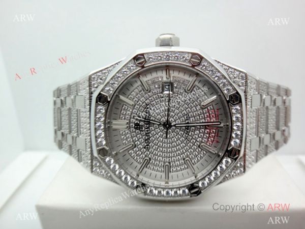 2019 Replica Audemars Piguet Ice Royal Oak Automatic Watch 41mm 2019 Replica Audemars Piguet Ice Royal Oak Automatic Watch 41mm