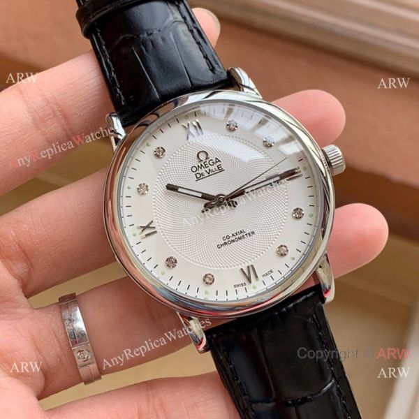 Omega De Ville Stainless Steel Blue Dial Replica Watches 41mm Omega De Ville Stainless Steel Blue Dial Replica Watches 41mm