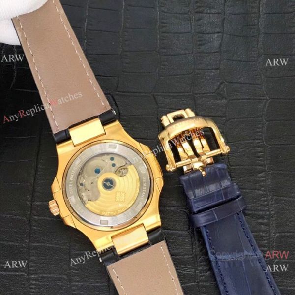 Top Grade Replica Patek Philippe Nautilus Annual Calendar 39.5mm Watch Yellow Gold Top Grade Replica Patek Philippe Nautilus Annual Calendar 39.5mm Watch Yellow Gold