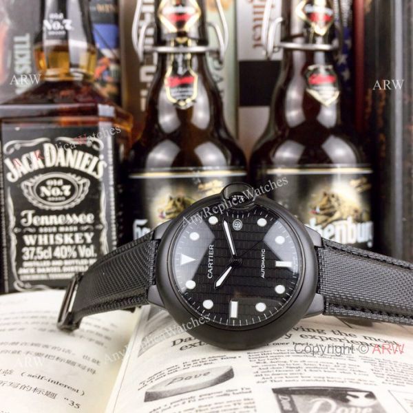 Replica Cartier Ballon Bleu de Black PVD watches New Model Replica Cartier Ballon Bleu de Black PVD watches New Model