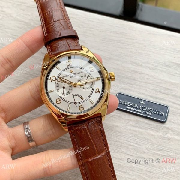 New Copy Vacheron Constantin Grand Complications Watch Yellow Gold Silver Dial New Copy Vacheron Constantin Grand Complications Watch Yellow Gold Silver Dial