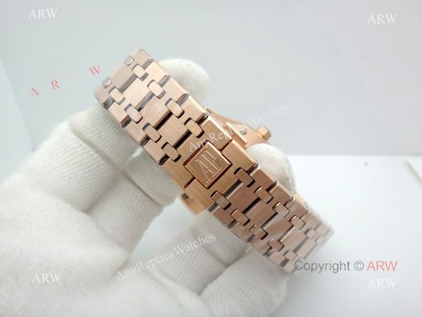 Copy Audemars Piguet Royal Oak Diamond bezel Rose Gold Watch 44MM Copy Audemars Piguet Royal Oak Diamond bezel Rose Gold Watch 44MM