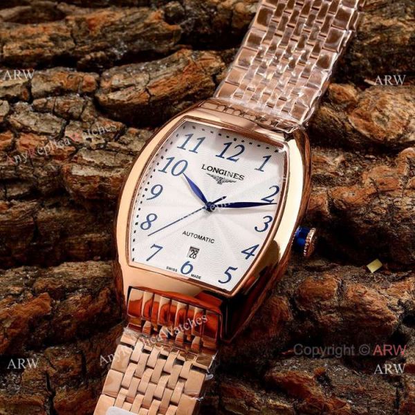 Copy Longines Evidenza Men Watches Black Dial Black Leather Strap Copy Longines Evidenza Men Watches Black Dial Black Leather Strap